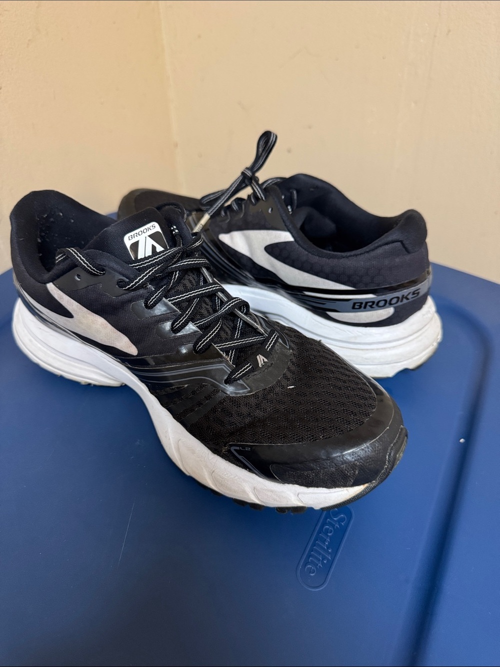 Brooks Black and White Women’s Running Sneakers